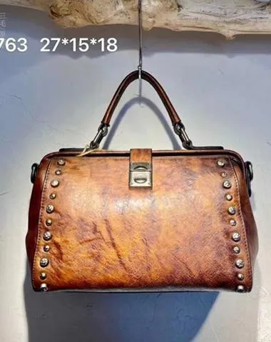 Women's Doctors Gladstone Retro Handbag Purses