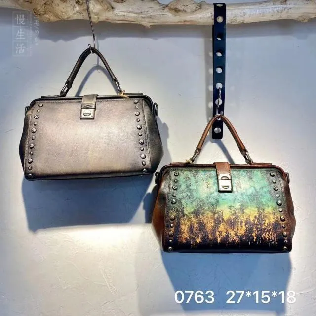 Women's Doctors Gladstone Retro Handbag Purses
