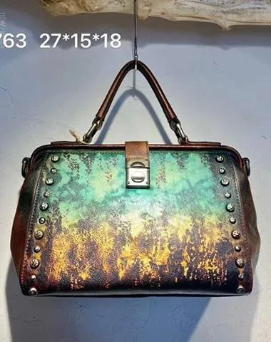 Women's Doctors Gladstone Retro Handbag Purses