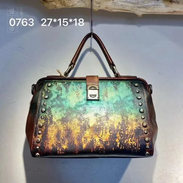 Women's Doctors Gladstone Retro Handbag Purses