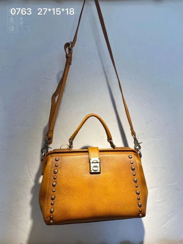 Women's Doctors Gladstone Retro Handbag Purses